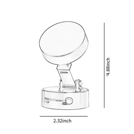 Universal Car Phone Mount with Easy Rotation and Strong Grip