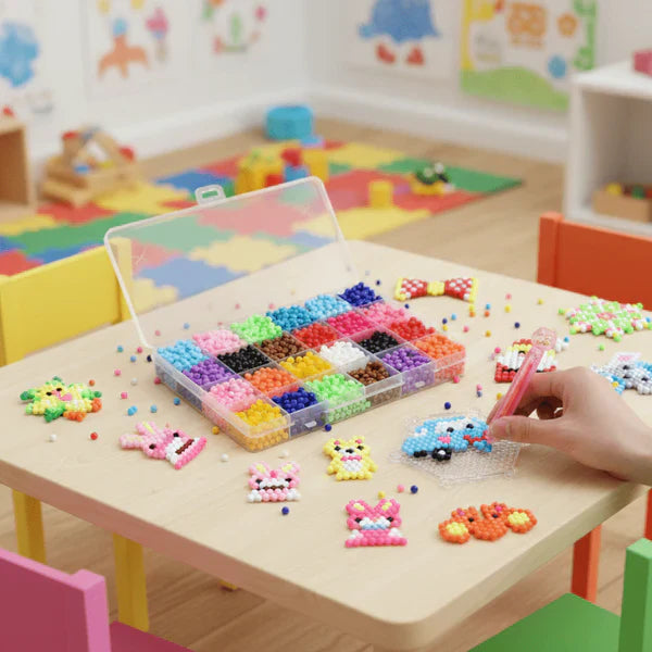 Colorful Magic Beads Kit for Kids Art and Crafts