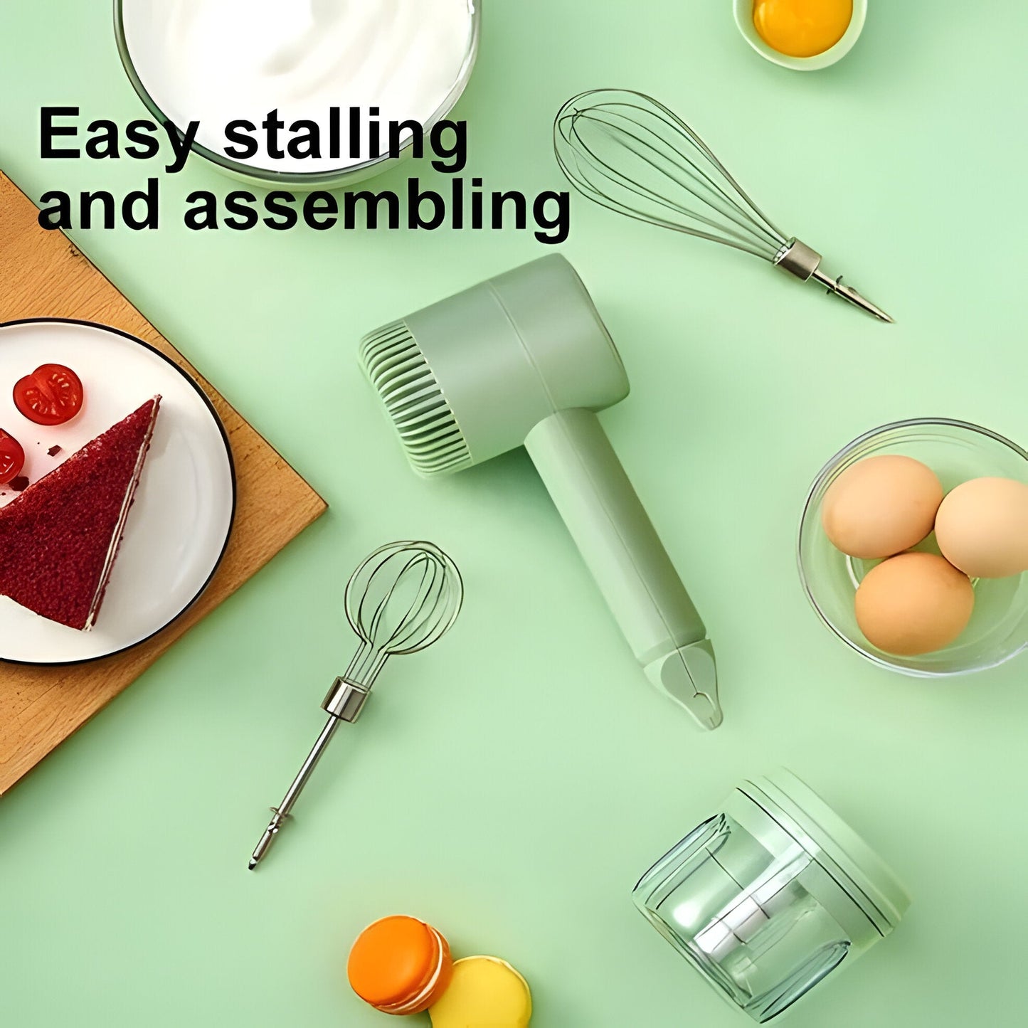 Compact Portable Electric Hand Mixer