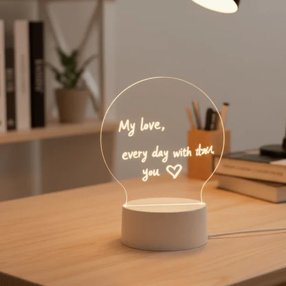 Glowing LED Message Board - Hehif