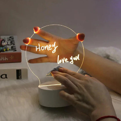 Glowing LED Message Board