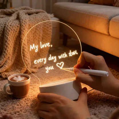 Glowing LED Message Board