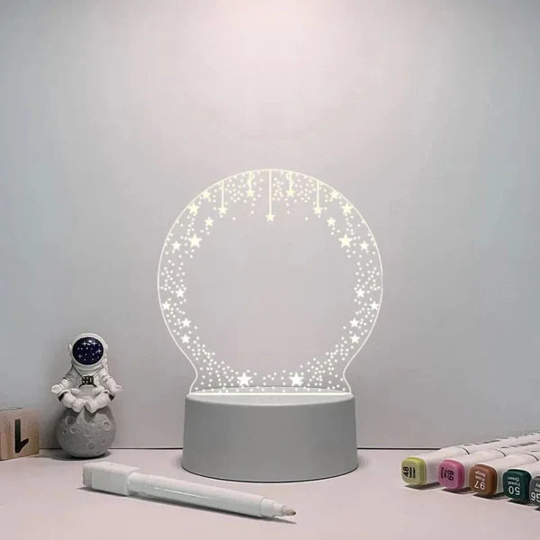 Glowing LED Message Board