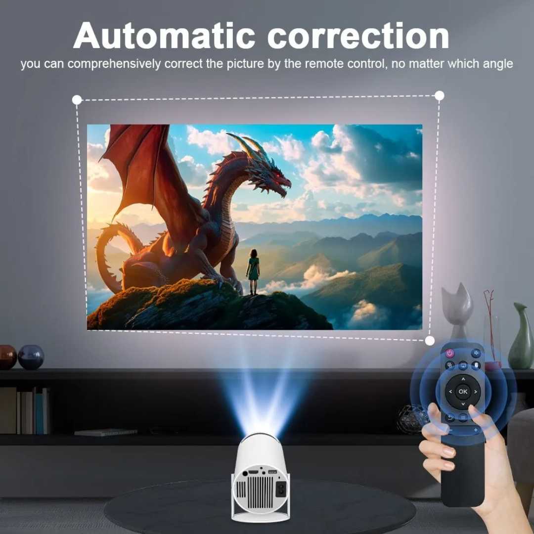 Compact HD Home Theater Projector Kit