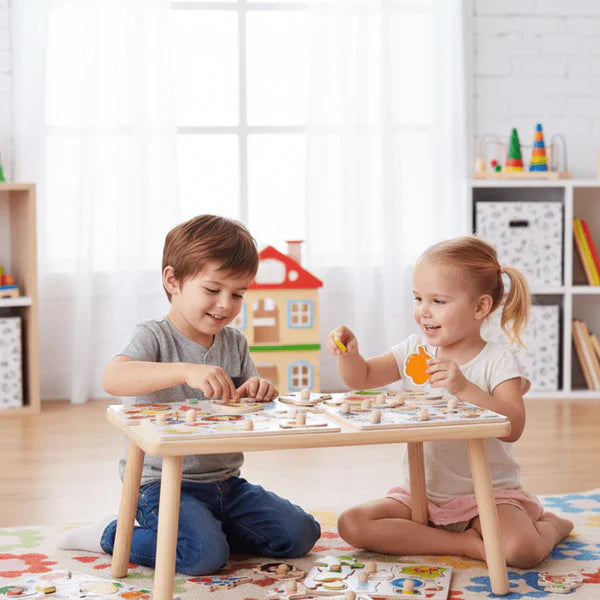 Learning Wooden Baby Grip Toy