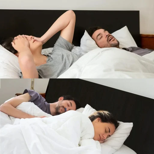 Compact Sleep Apnea Relief Device, Rechargeable Nasal Aid