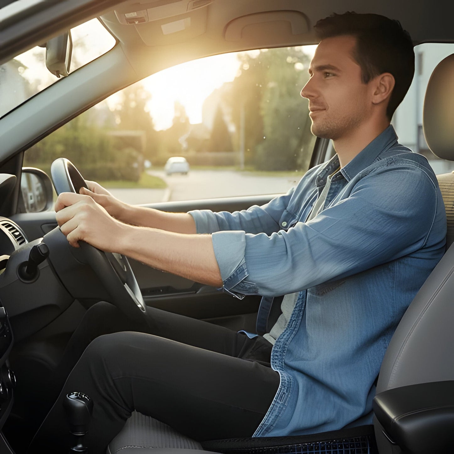 Comfortable Car Seat Cushion for Back Pain Relief