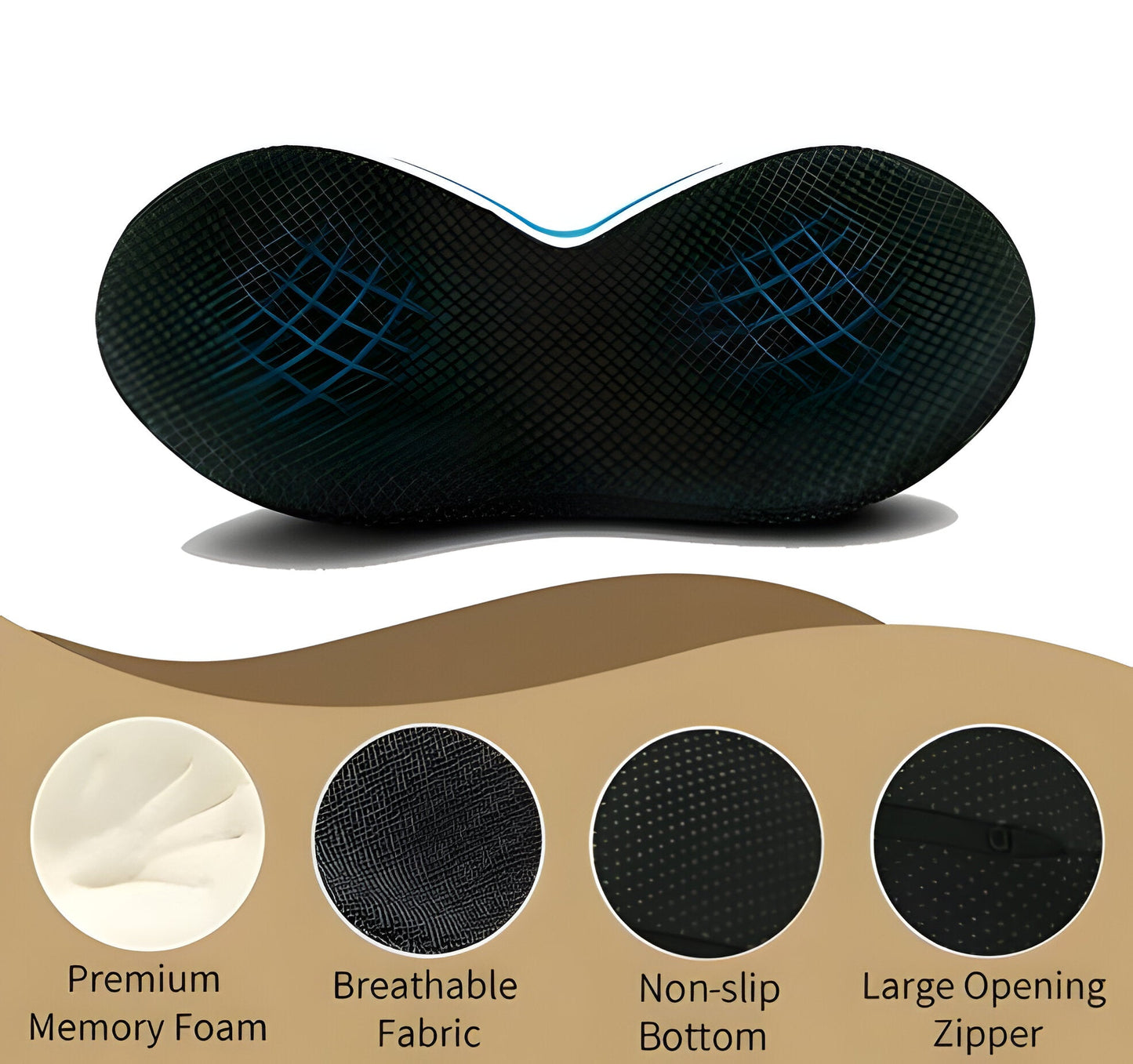 Comfortable Car Seat Cushion for Back Pain Relief