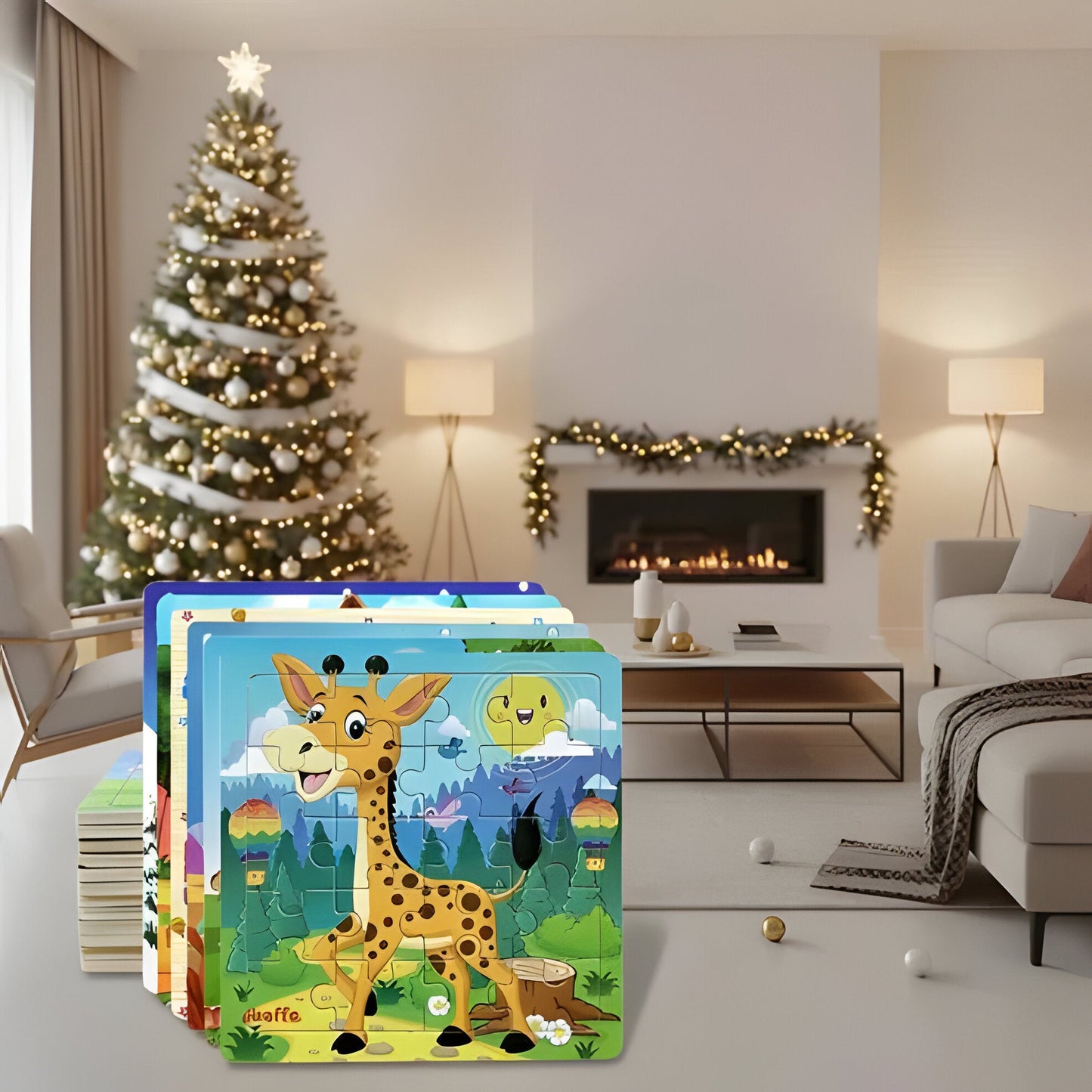 Fun Learning Wooden Toy Set for Kids