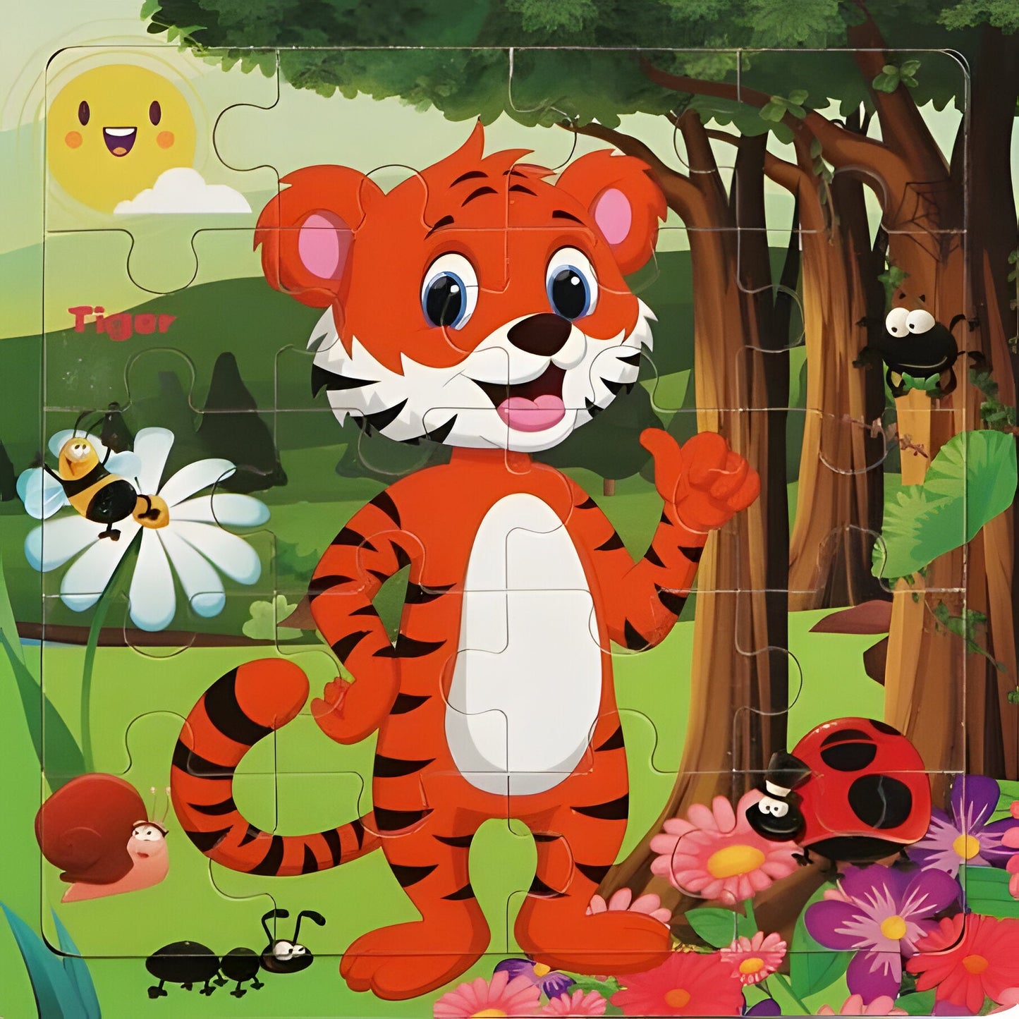 Fun Learning Wooden Toy Set for Kids
