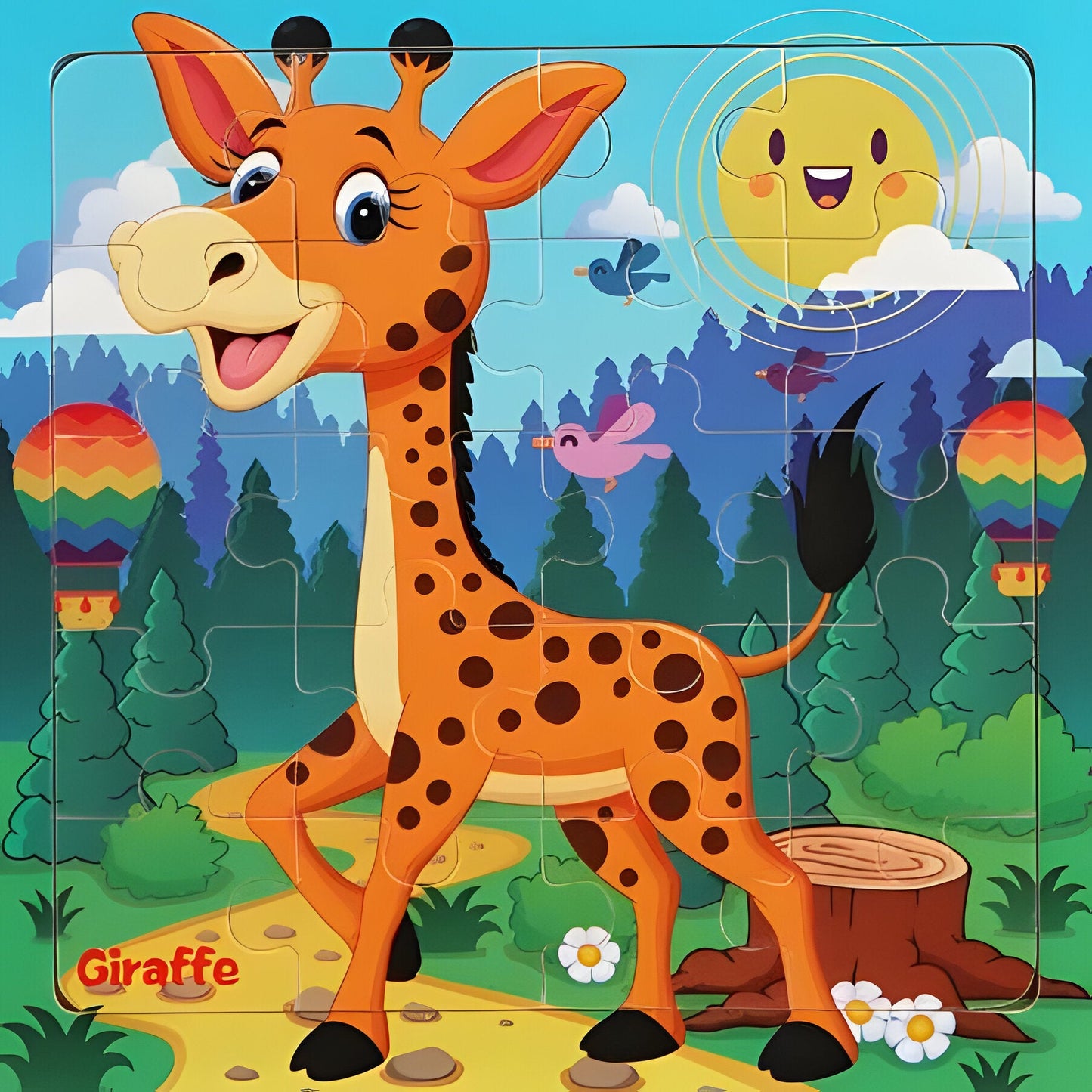 Fun Learning Wooden Toy Set for Kids