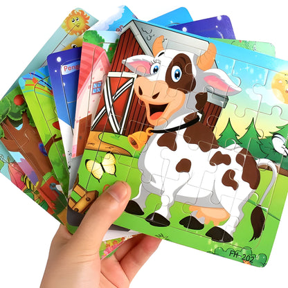 Fun Learning Wooden Toy Set for Kids