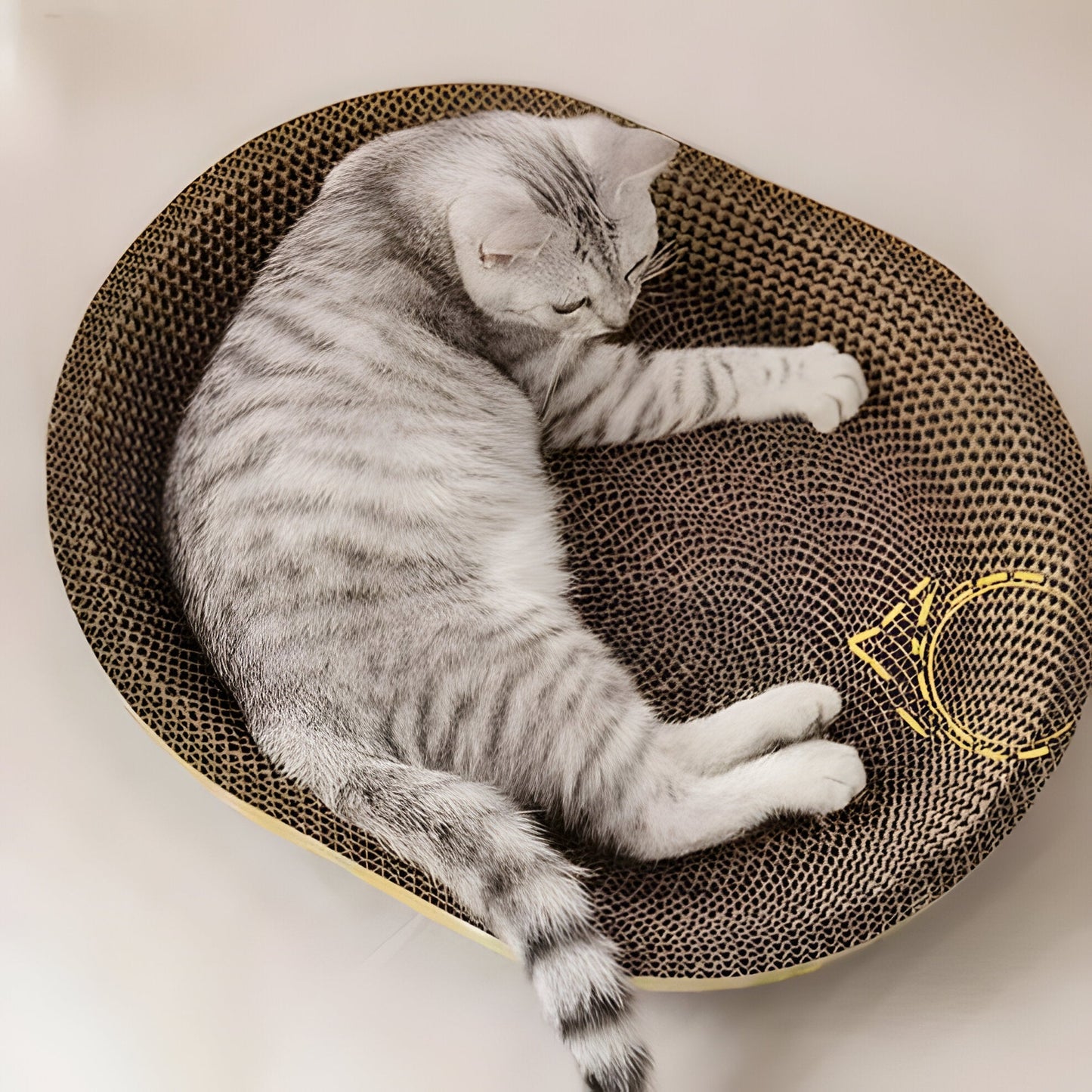 Versatile Cat Scratcher and Cardboard Bed