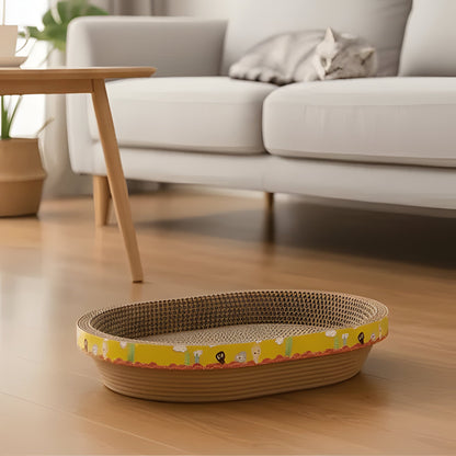 Versatile Cat Scratcher and Cardboard Bed