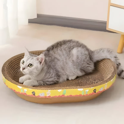 Versatile Cat Scratcher and Cardboard Bed