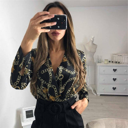 Retro Graphic Women's Bodysuit