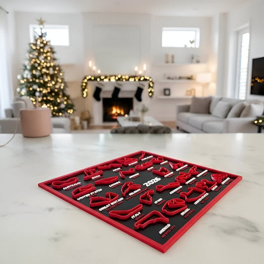 Official 2026 F1 Schedule Wall Calendar - Hehif