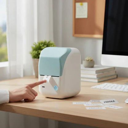 Wireless Thermal Label Printer for Fast Inkless Printing