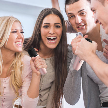 Portable Karaoke System With Bluetooth Mic