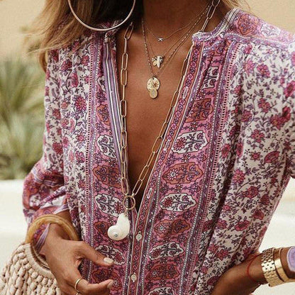 Airy Floral Summer Dress