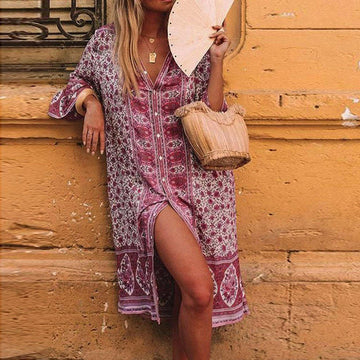 Airy Floral Summer Dress