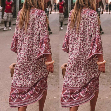 Airy Floral Summer Dress