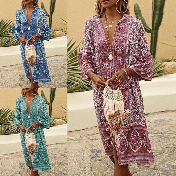 Airy Floral Summer Dress
