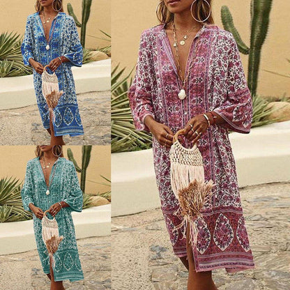 Airy Floral Summer Dress