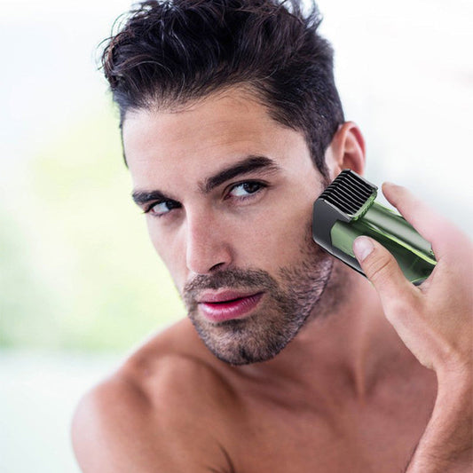 Waterproof Cordless Beard Grooming Trimmer - Hehif