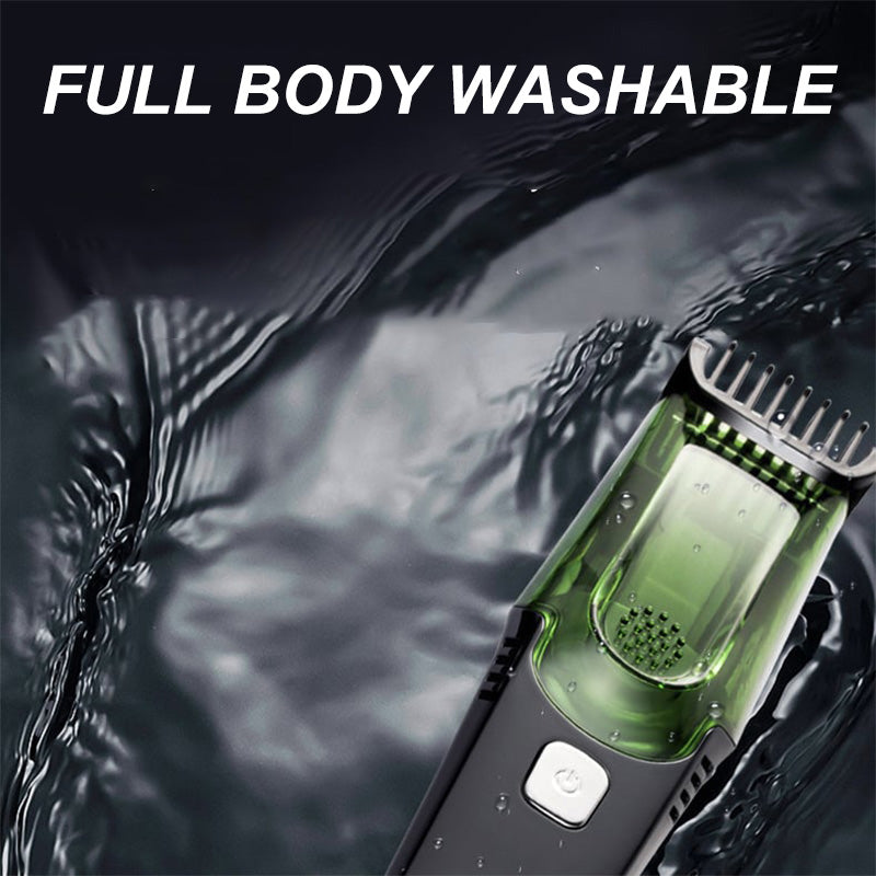 Waterproof Cordless Beard Grooming Trimmer