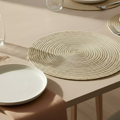Natural Fiber Table Mats and Coasters Set - Hehif