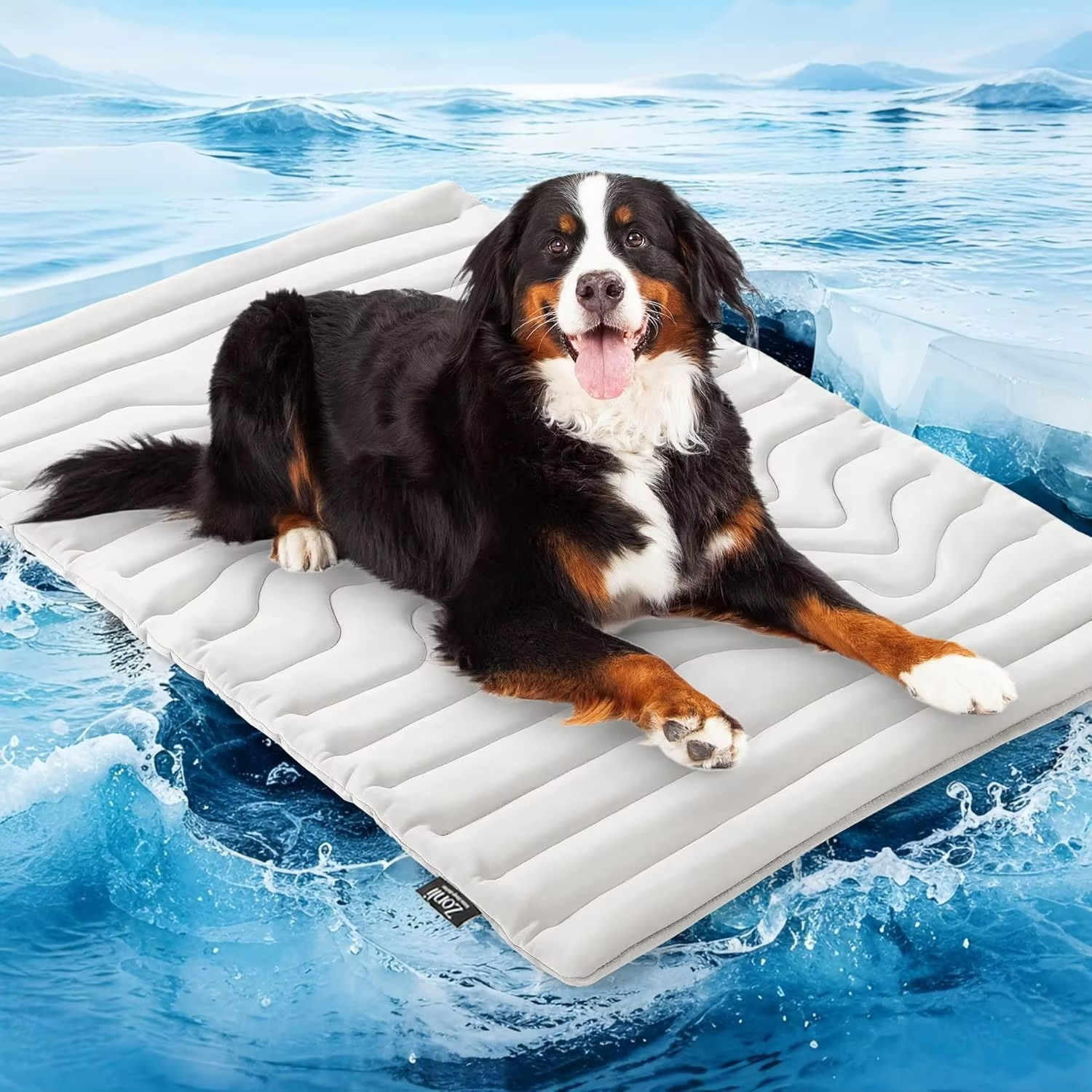 Cool Pet Bed Mat for Cats and Dogs - Breathable Sleeping Pad - Hehif