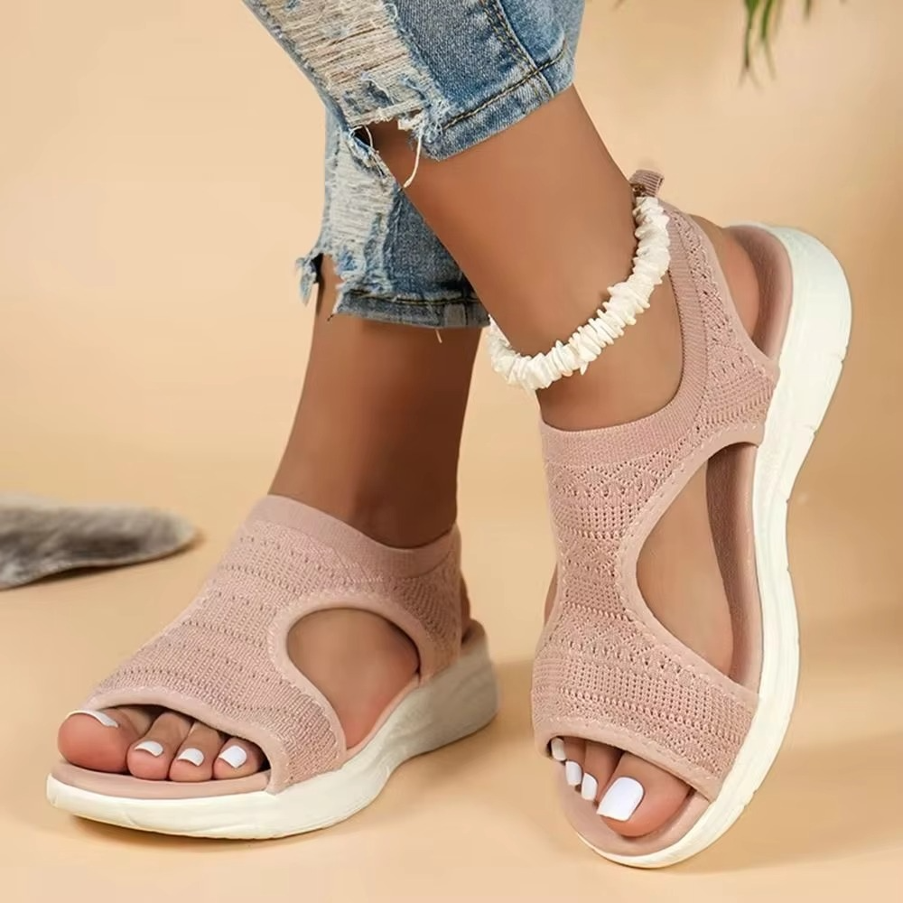 Comfortable Womens Everyday Flat Sandals