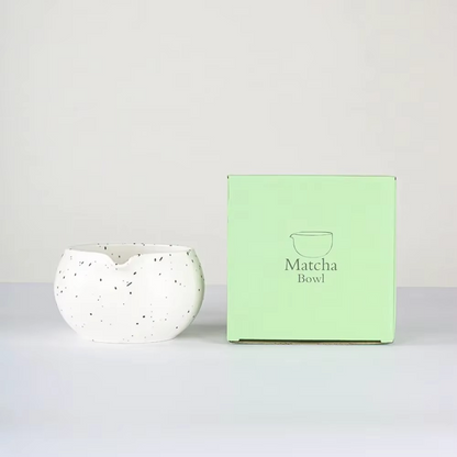 Traditional Japanese Matcha Tea Set with Whisk