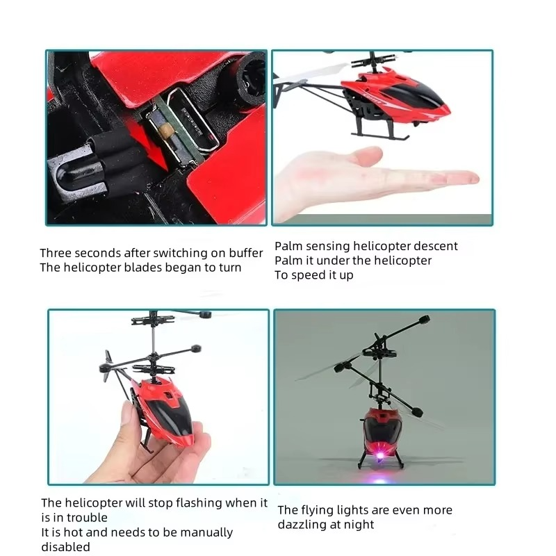 Fun Remote Control Mini Drone Toy for Boys