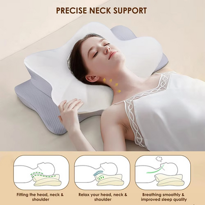 Contoured Orthopedic Neck Support Pillow