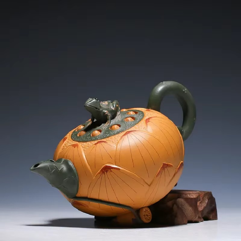 Authentic Chinese Purple Clay Teapot 14oz