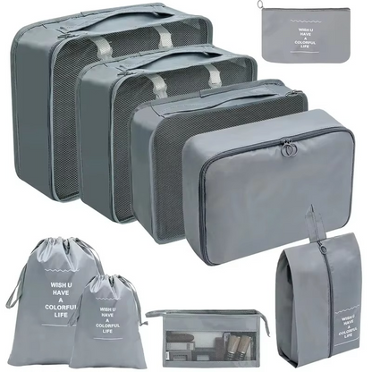 Compact Packing Cubes for Travel and Closet Organization