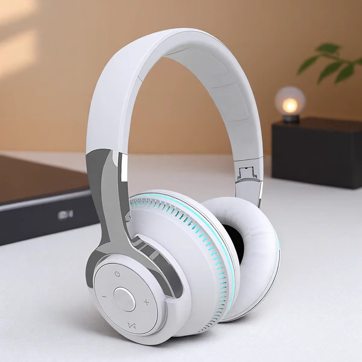 Compact Bluetooth 5.1 Wireless Stereo Headphones