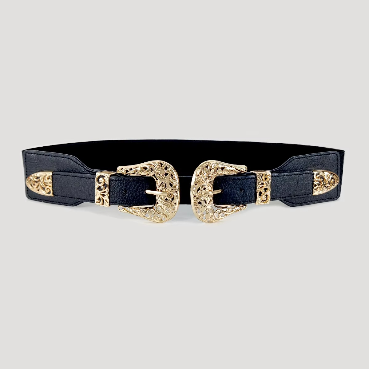 Elegant Adjustable Waist Belt for Women with Metallic Tassel