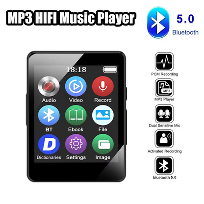 Compact Wireless Music Player with LED Display