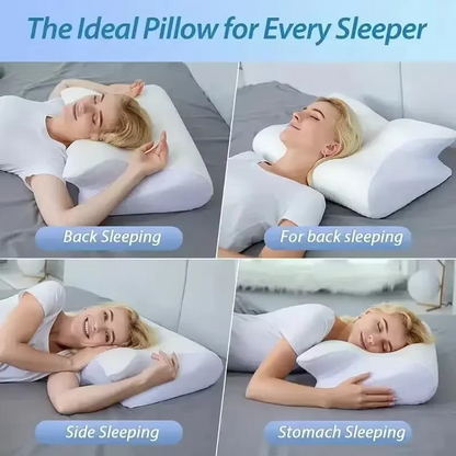 Contour Orthopedic Neck Support Pillow for Back Relief