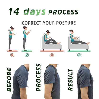 Comfortable Posture Support Back Brace for Men Women