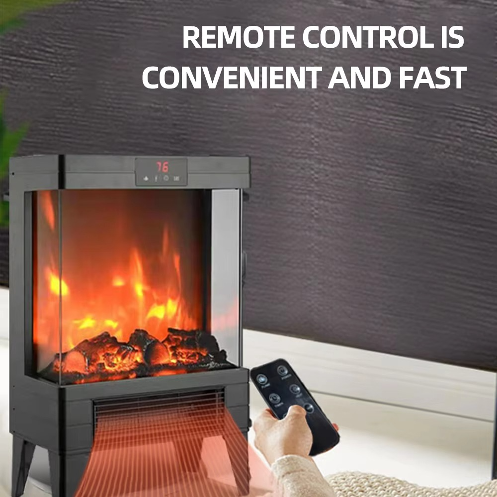 Cozy 3D Electric Fire Heater for Home Use