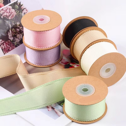 Curly Edge Satin Ribbon for Hair and Crafts