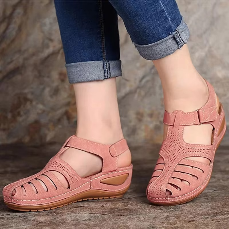 Comfortable Heeled Summer Sandals for Women