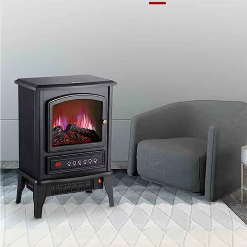 Realistic Flame Electric Space Heater for Home