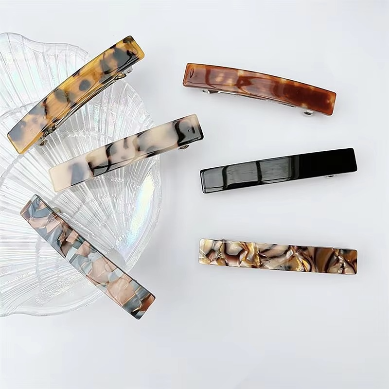 Classic Animal Print Hair Barrettes