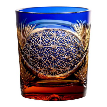 Luxury Cut Crystal Whiskey Tumbler Glass - Hehif