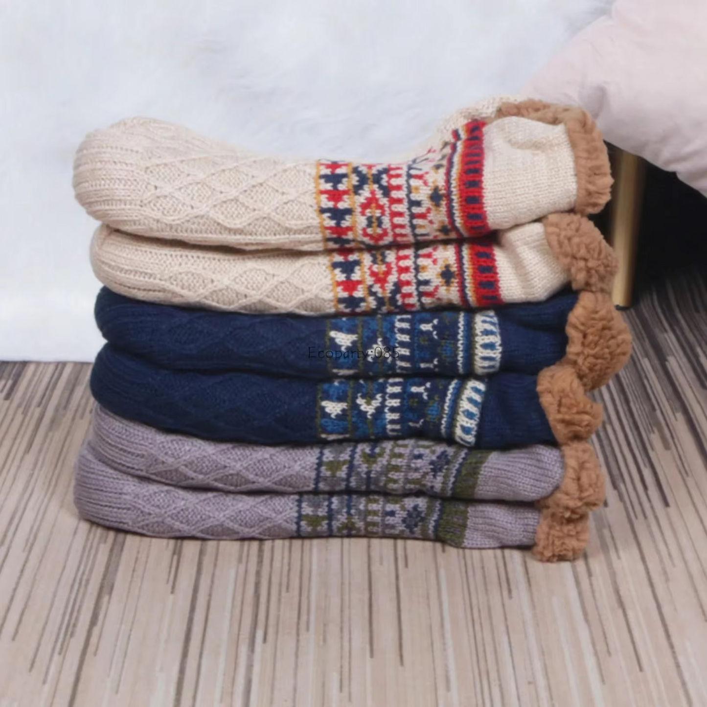 Soft Warm Fuzzy Socks for Winter and Bedtime